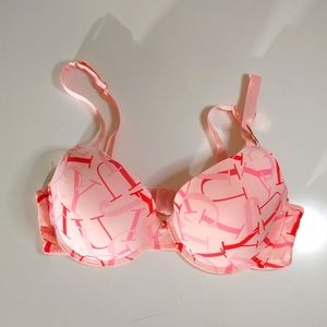 Juicy Couture Los Angeles California Pink Intimates Bra